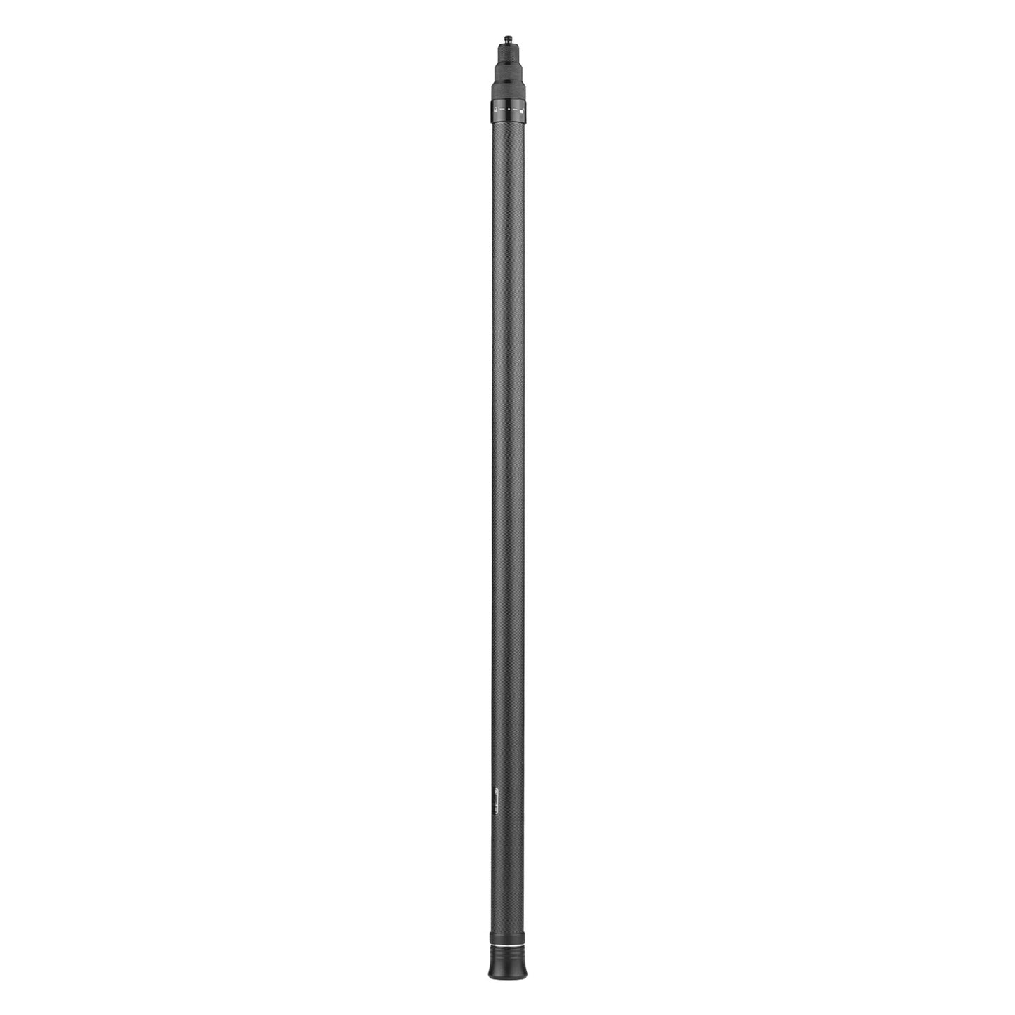 Carbon Fiber Selfie Stick Adjustable Extension Pole with 1/4 Inch Screw Replacement for One X/ One X2/ One R Panoramic Camera.