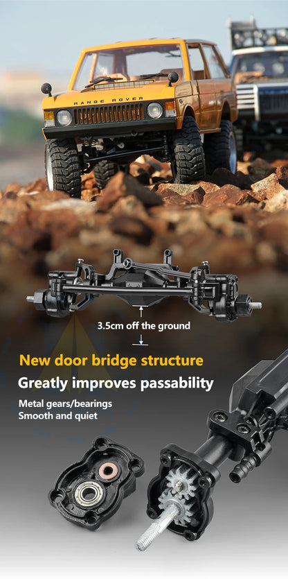 NEW 1/12 MN168 Rc Car MN Model 4WD Remote Control Crawler Off Road Vehicle Electric Climbing Car Toys for Children Adults.