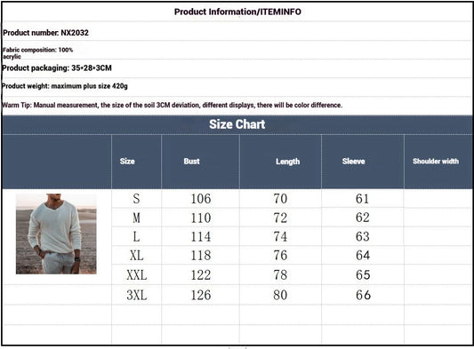 European and American Fashion Men's Knitted Sweater Casual Loose Sweater V-neck Long Sleeved Pullover Sweater Plus Size Jacket.