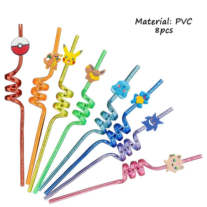 Pokemon Geburtstag Party Dekoration Pikachu Blitz Neue Ballon Set Kid Event Liefert Einweg Geschirr Banner Maske Hintergrund