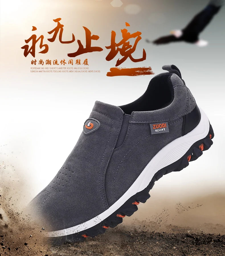 Outdoor Hiking Shoes for Men Camping Running Walking Jogging Sneaker Boots Waterproof AntiI-Slip Sport Shoes Zapatos Hombre