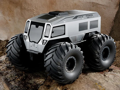 Q210 Amphibious Rc Car Dual Control 4WD Off-road Remote Control Waterproof Vehicle 2.4G Electric Climbing Crawler Toys for Kids