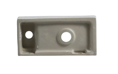 Wandbehang Waschbecken Balkon Ultra schmale Badezimmer Waschbecken Keramik Plattform Waschbecken Home Schlafzimmer Wandwaschbecken Mini