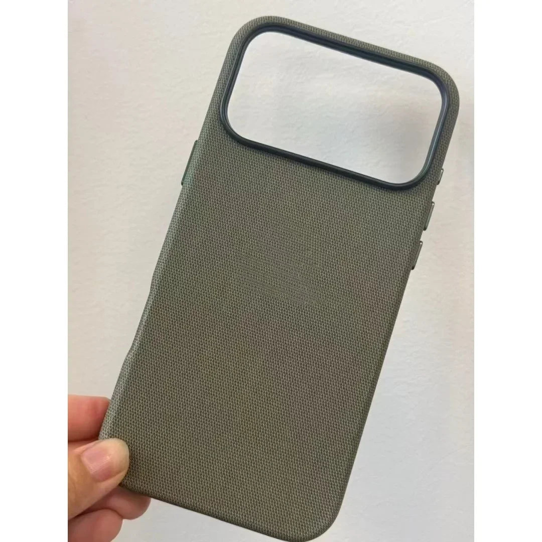 for Magsafe Techwoven Magnetic Case for Original IPhone 17Pro Max 17Pro Business Cases Wireless Charging Full Protect Cover.