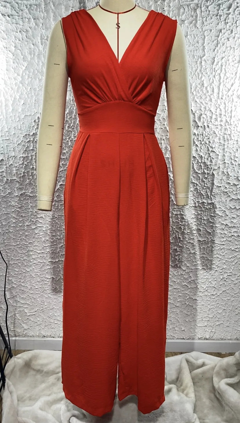 Luxury New Women Jumpsuit Office Ladies Business Party Dresses Birthday Festivals Evening Weddings Dresses Elegance Solid.