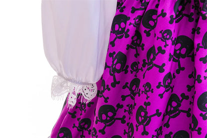 Halloween Mädchen Cosplay Piratenkapitän Kleid Kinder Karneval Event Maskerade Party Festival Kostüm Kinder Performance Bekleidung