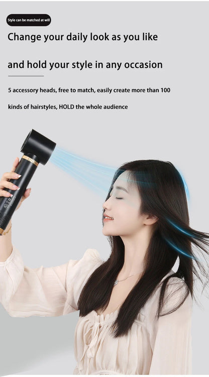 5 in 1 Hair Dryer Brush Hot Comb Set Professional Curling Iron Hair Straightener Styling Tool For Professional Hair Dryer