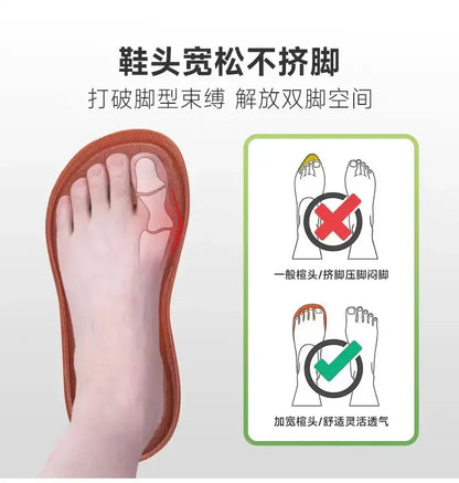 Sommer Breite Schuhe Männer Barfuß Breite Kappe Weichen Sohlen Outdoor Jogging Lace Up Casual Sneaker Atmungsaktive Laufschuhe Tenis Jeans.