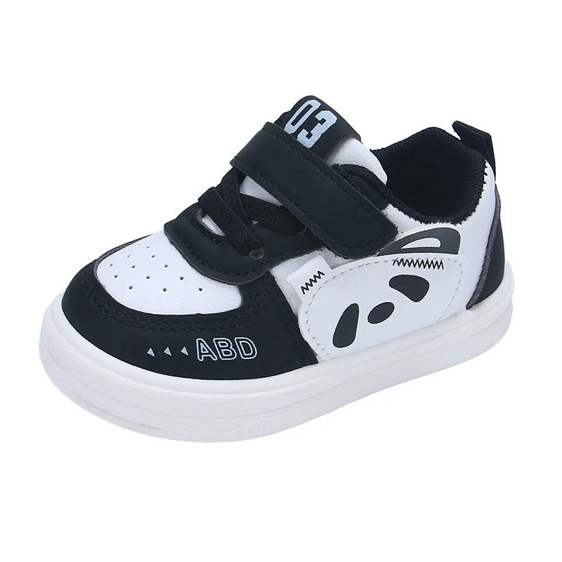 Kids Baby Sneakers Boys Girls Running Casual Footwear PU Leather Non-slip Toddler Kids Soft Comfortable Children Sports Footwear