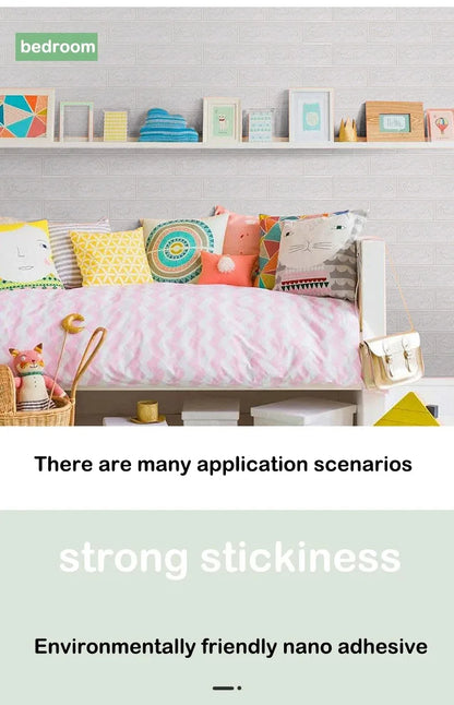 Self-adhesive Wall Wallpaper Self Adhesive Home Decorations Wallpapers Home Decor Decorative Wall Panel Room Decoration Sticker