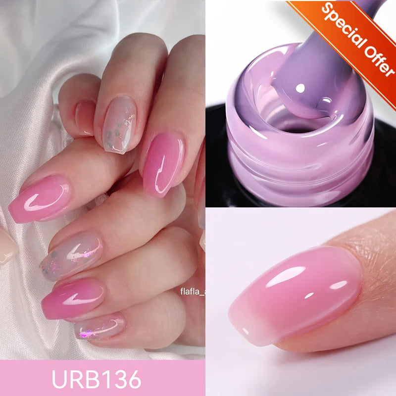 UR SUGAR 7/7.5ml Summer Blue Silver Gel Nail Polish Semi Permanent High Quality Soak Off UV LED Varnishes Nails Art Manicure