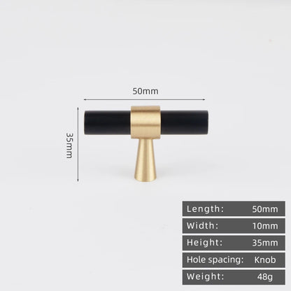 KEDLO Solid Brass Brushed Antique Brass Bronze 500mm Pull Drawer Knobs T Bar Kitchen Cabinet Handle