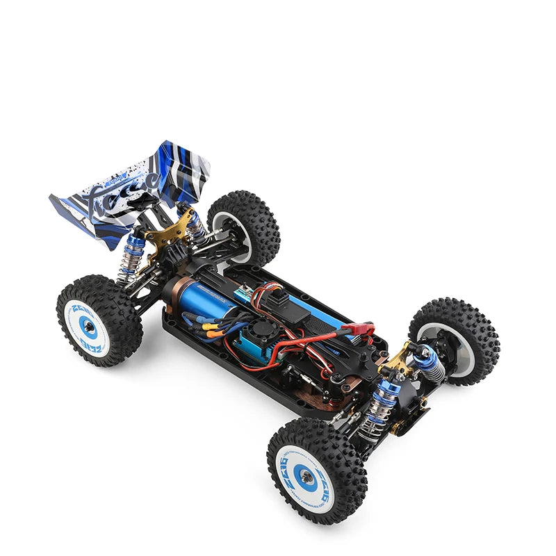 Wltoys New 124017-V8 1/12 2.4G Racing RC Cars 4WD Brushless Motor 75Km/H High Speed Remote Control Off-road Drift Toys For Aduit.