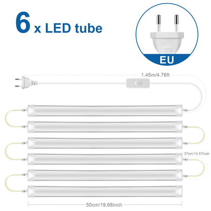 50CM Tube LED T5 15W/ T8 25W LED Bar Light Replace Fluorescent Tube Bulbs Cabinet Kitchen Wall Lamp Lighing -J