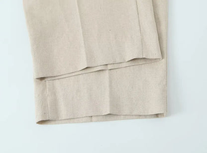 Work Office Lady Pants Set Women Long Sleeve Button Pocket Jacket Women's Trousers With Pocket Two Piece Set Female Set