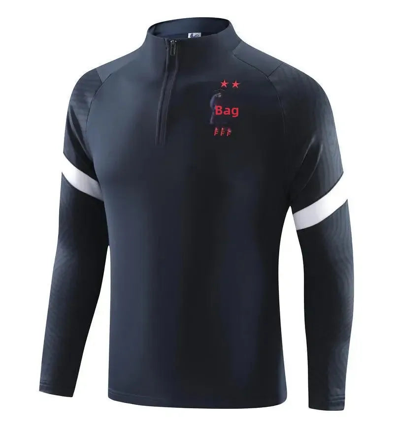 Adult Football Sportswear Set Long Sleeve Printed Ball Jersey Casual Style Training Match Outfit Comfortable Breathable Clothing