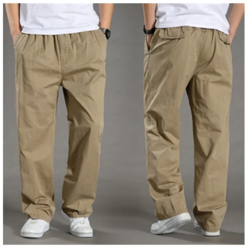 FGKKS 2024 Outdoor Casual Pants For Men Solid Color Large Pocket Breathable Pants High Quality Design Hot Casual Pants For Men.