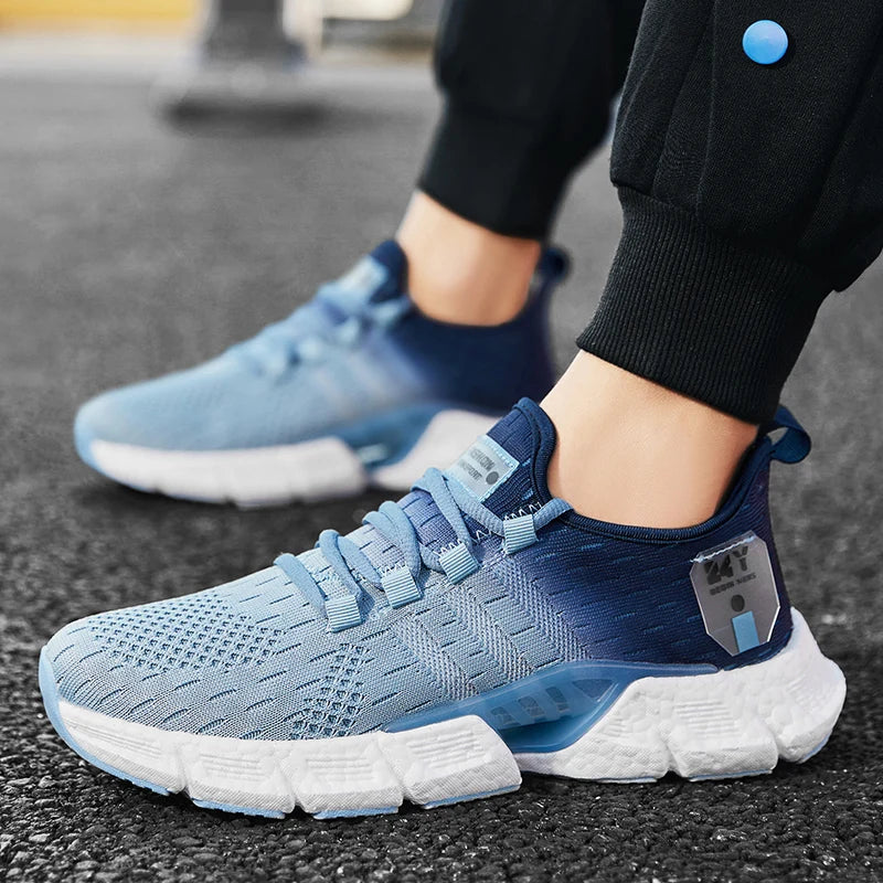 New Fashion Runnning Sport Shoes Men Sneakers Lightweight Breathable Mesh Comfortable Men's Casual Shoes Outdoor Jogging Zapatos.