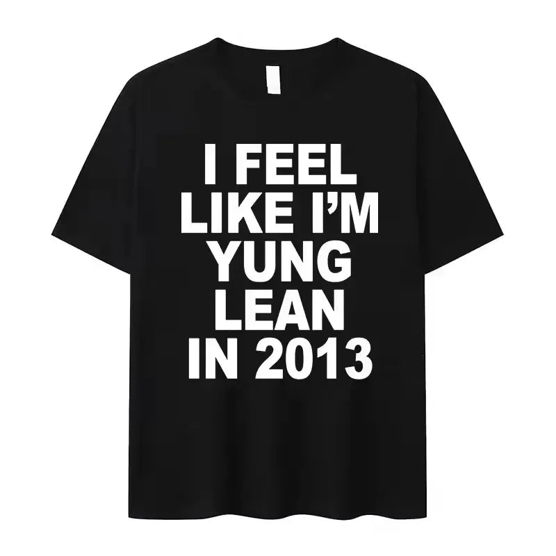Yung Lean Unknown Death 2002 Album Tour T Shirt Man Fashion Casual Short Sleeve T-shirts Unisex High Quality Cotton Tshirt.