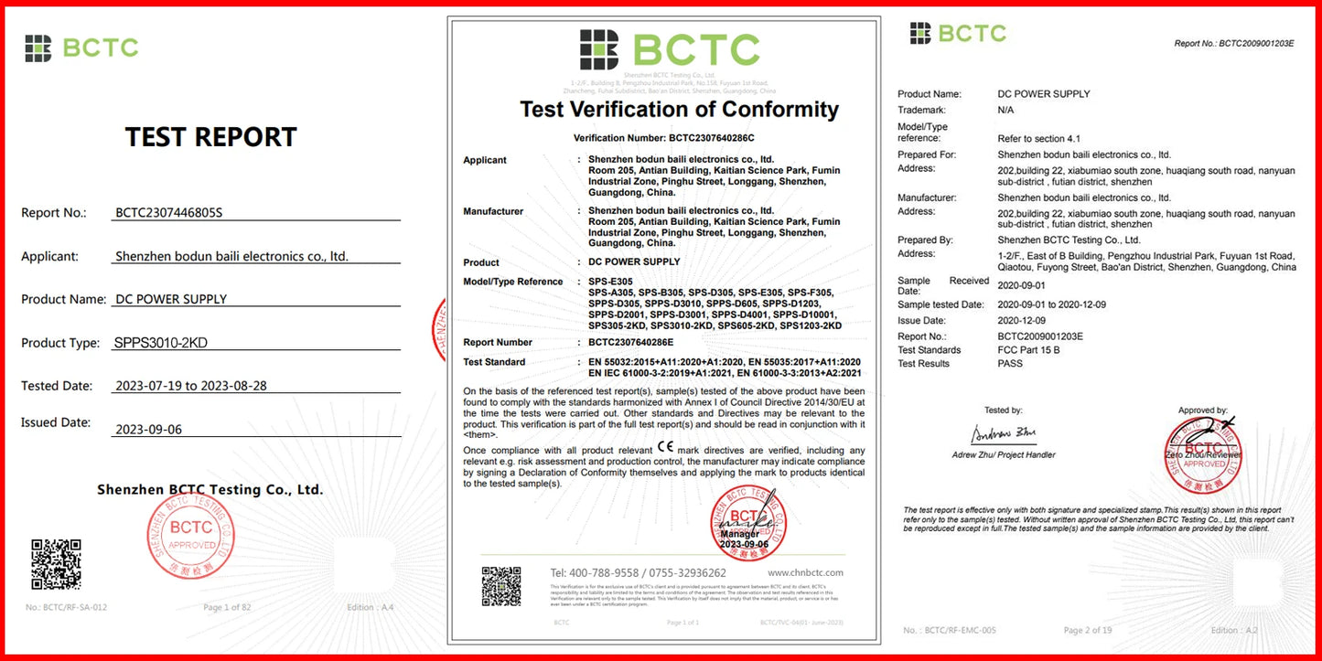 KUAIQU Newest 30V10A Dual Channel Bench Power Supply 3-Way Series-Parallel Output Overvoltage Overcurrent Protection Laboratory.