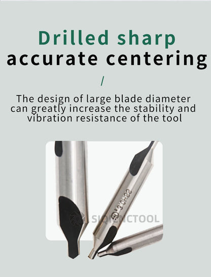 Hss Mittel bohrer für Metall 6 stücke Mittel bohrer Set Bohrloch zentrieren Bohrer Fräser Bohrer Set m35 Cen terin for bohren