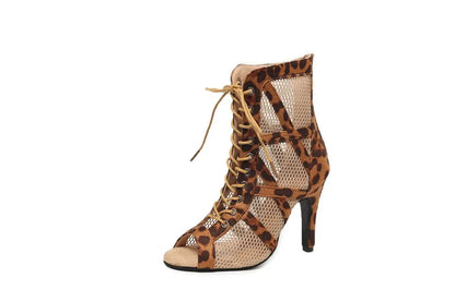 High Heels Women's Sandals New Open Toe Casual Latin Dance Shoes Girls' Ballroom Sandals Large Dance High Heels Women's Shoes 43.