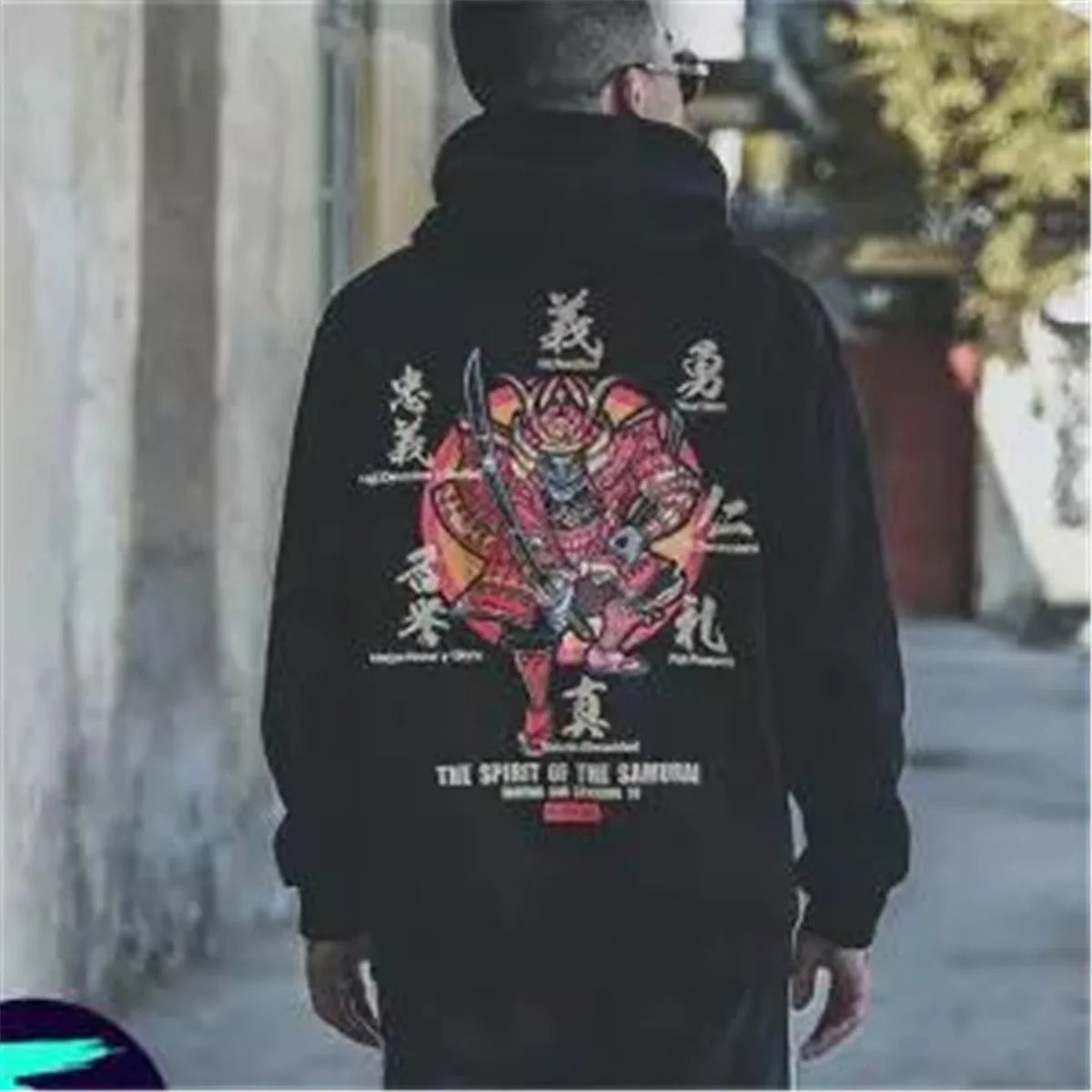 Fashion Boys Cool Men Hip Hop Hoodies Japanese Casual Sweatshirts Streetwear Men Women Loose Pullover Harajuku Devil Hoodie Male.