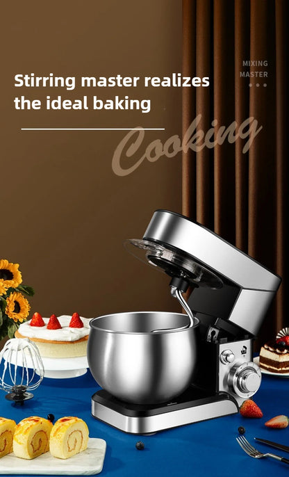 220V Household Electric Dough Mixer Automatic Home Mixer Egg Beater, Kneading Machine, Blender Kitchen Stand Mixer.
