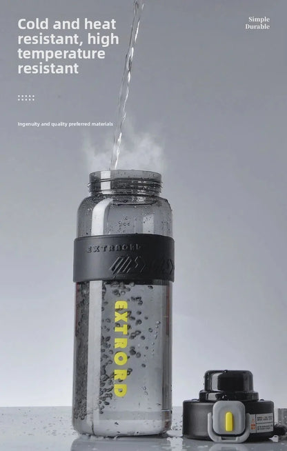 Large Capacity Plastic Straw Cup Simple Design Portable Sports Fitness Water Bottle for Students Outdoor Use Dedicated Personal.