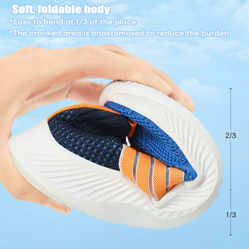 Kids' Breathable Mesh Slip-On Sports Shoes Lightweight Comfort Sneakers for Boys & Girls School Walking Size 28-39.