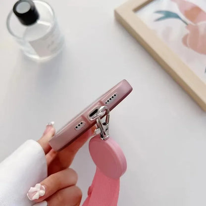 Long Crossbody Phone Lanyard Adjustable Neck Strap Wide Cloth Neckband Strap Rope Hanging Anti-Lost Phone Lanyard.