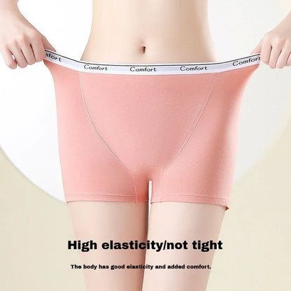 Women's Boxer Physiological Underpants Menstrual Underwear Cotton Briefs Breathable Large Size Fat Girl Boxers Skirt Safety Pant.
