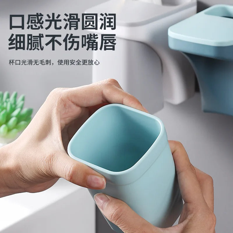 Mundwasser becherset, Bad becher halter, Zahn ablage