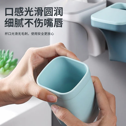 Mundwasser becherset, Bad becher halter, Zahn ablage