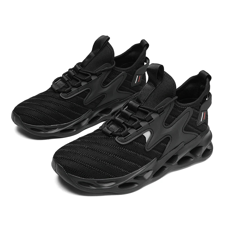 YRZL Sports Shoes Men Mesh Breathable Athletic Sneakers Lightweight Soft Sole Comfortable Walking Running Shoes for Men Non Slip.