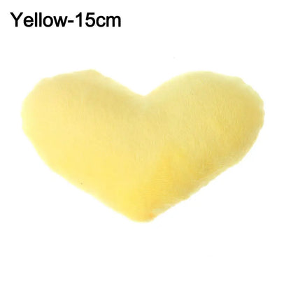 PP cotton Soft Pillow Comfortable Heart Plush Pillow Red Color Pink Color Stuffed Pillow Heart Shape Home Decorative