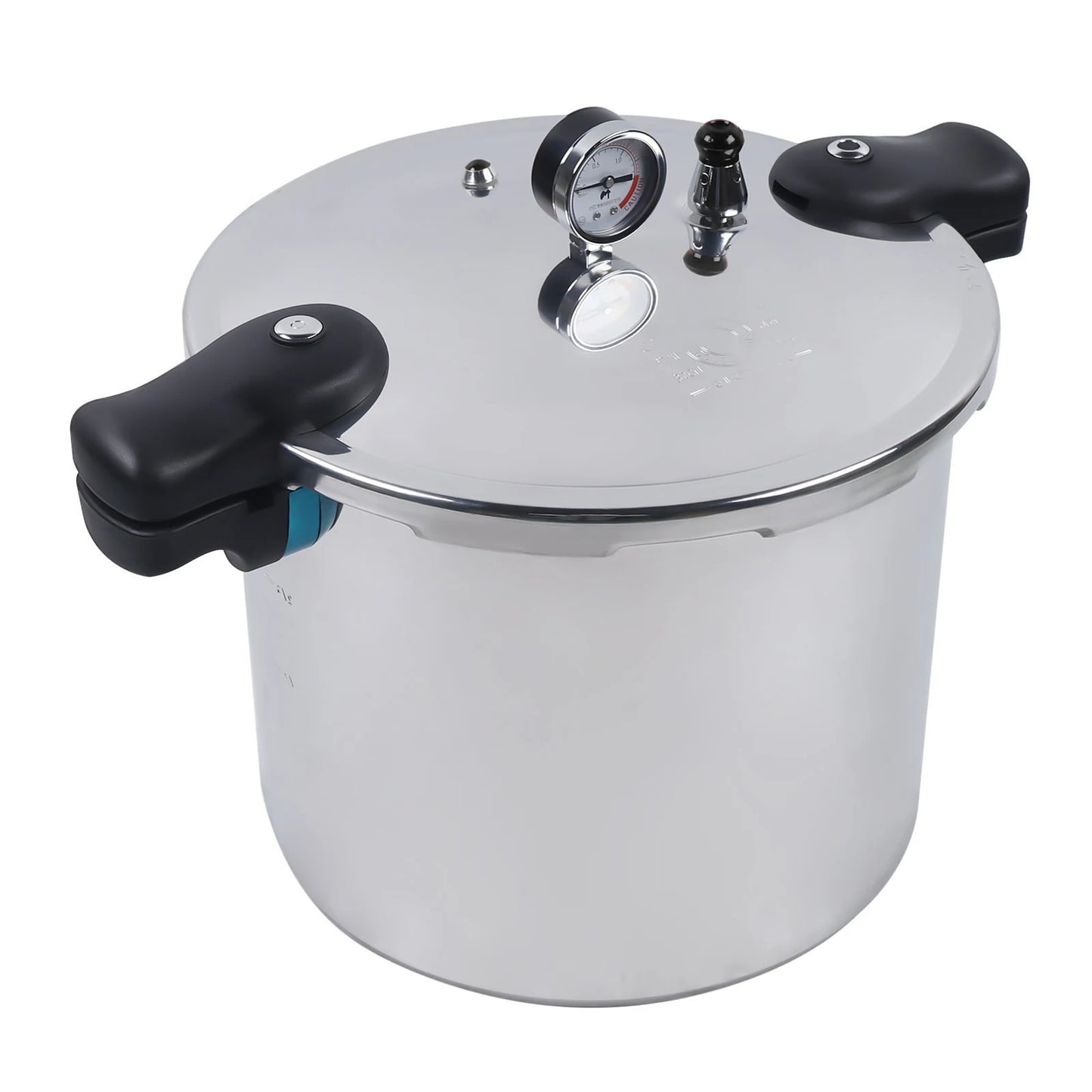 22L Aluminum Alloy Pressure Cooker Household Thickened Explosion-proof Gas Stove Double Bottom Pressure Cooker.
