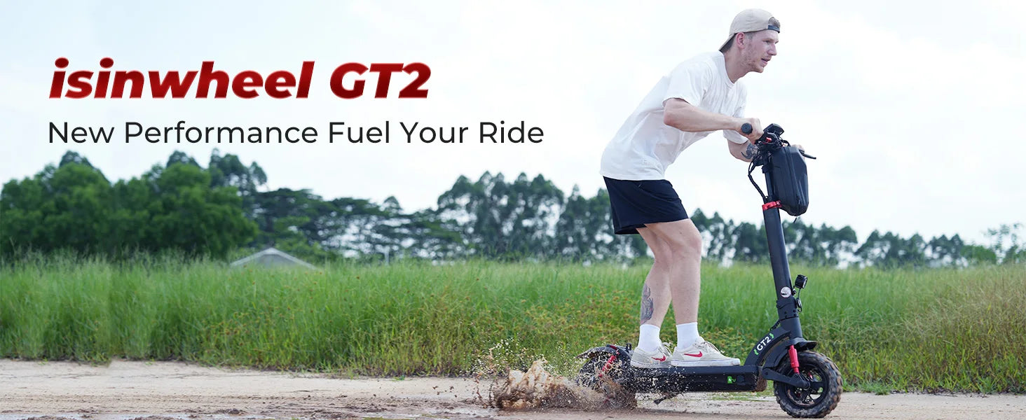 Isinwheel GT2 Foldable Adult Electric Scooter E-Scooter 800W Electric Kick Scooter 48V 15Ah Skateboards 45km/h Kickboard.