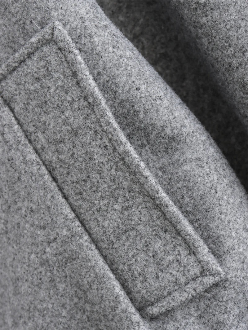 MUJER 2025, Damenjacke, abgeschnittene Bomberjacken für Damen, beige, schwarz, Tweed-Jacke, Damenmode, langärmelig, neu in kurzen Mänteln.