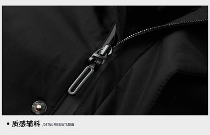 Top Grade Brand Casual Fashion Designer Warm Parka Coat Mens 2025 Newest Winter Jacket Quilted Windbreaker  Mens Clothes