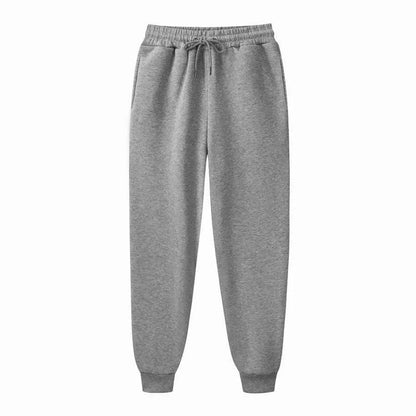 Mode Frauen Casual Sport Hosen Lauf Workout Jogging Warme Fleece Hosen Paar Solide Im Freien Jogginghose Streetwear.