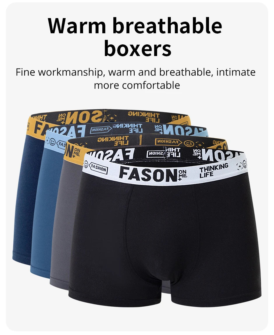 4/10-teilige Herren-Boxershorts für vier Jahreszeiten, Schwarz, modisch, lässig, Basic, vielseitig, Unterwäsche, Übergröße, Jugend-Sport-Basisshorts