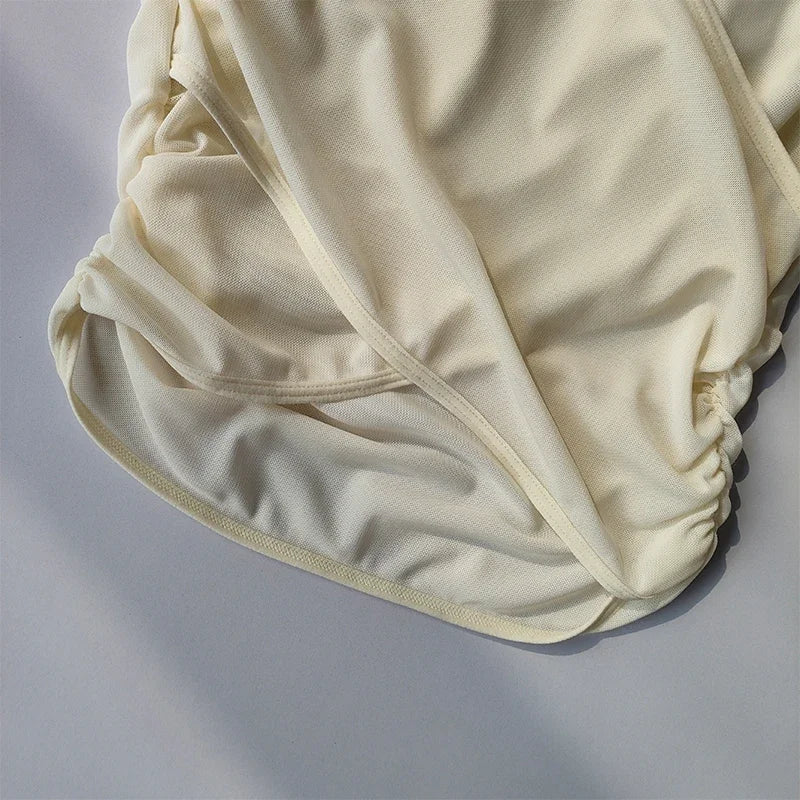 Sexy Mesh Slimming Yoga Suit for Women, Gathering Together, Sports Bra, Two Pieces, Quick Dry Training, Pilates Cover Up Blouse.