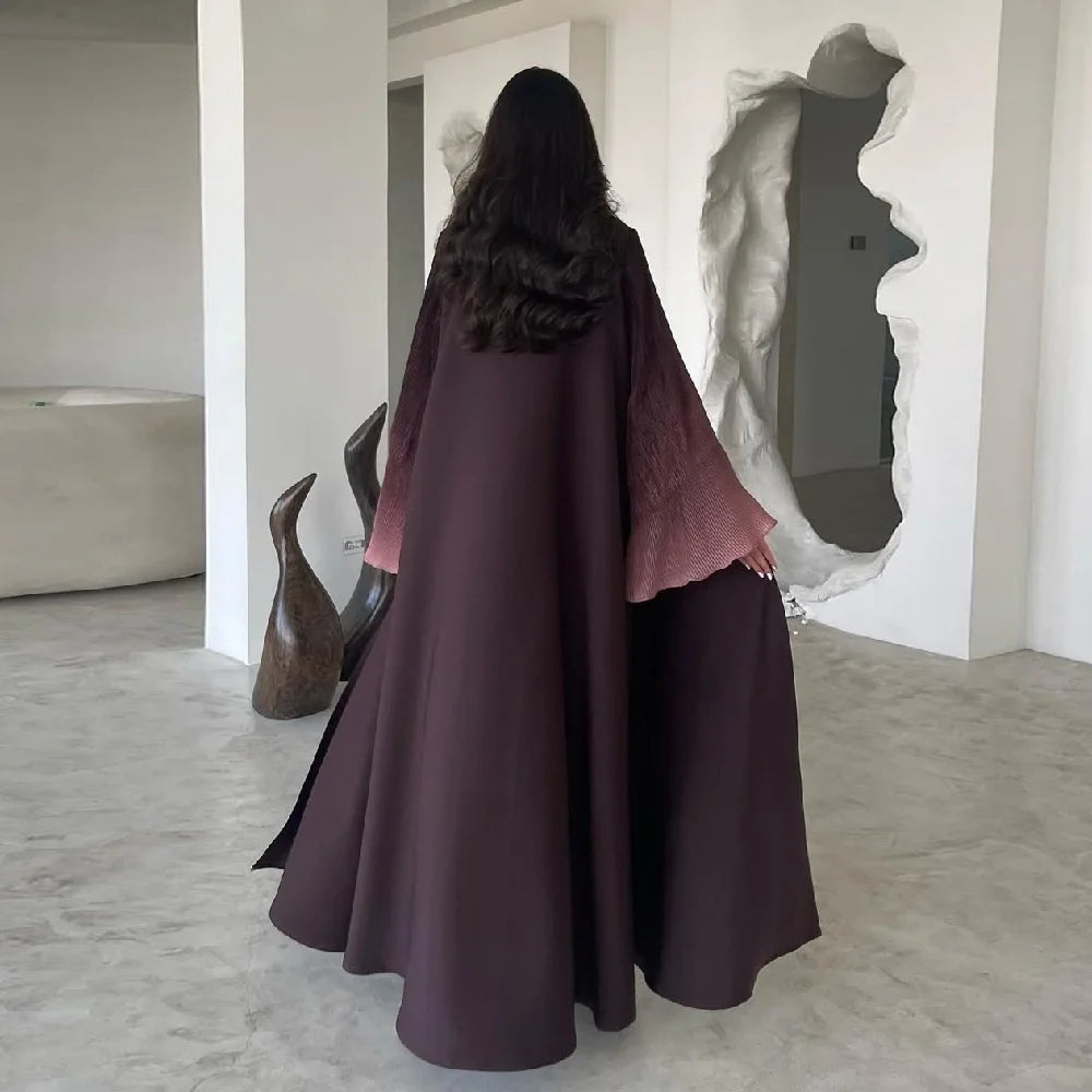 Ramadan Open Abaya Damen Dubai Arabic Islam Prayer Clothes Muslim African Dresses For Women Kebaya Kaftan Robe Musulmane Femme.