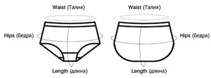 Women's menstrual briefs large flow postpartum water absorption leakproof briefs women's pure cotton menstrual briefs lingerie.