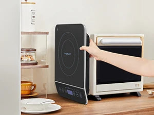 Aigostar BlueFire - portable induction hob with touch panel. Electric induction hob Up to 240℃ and 2000W.