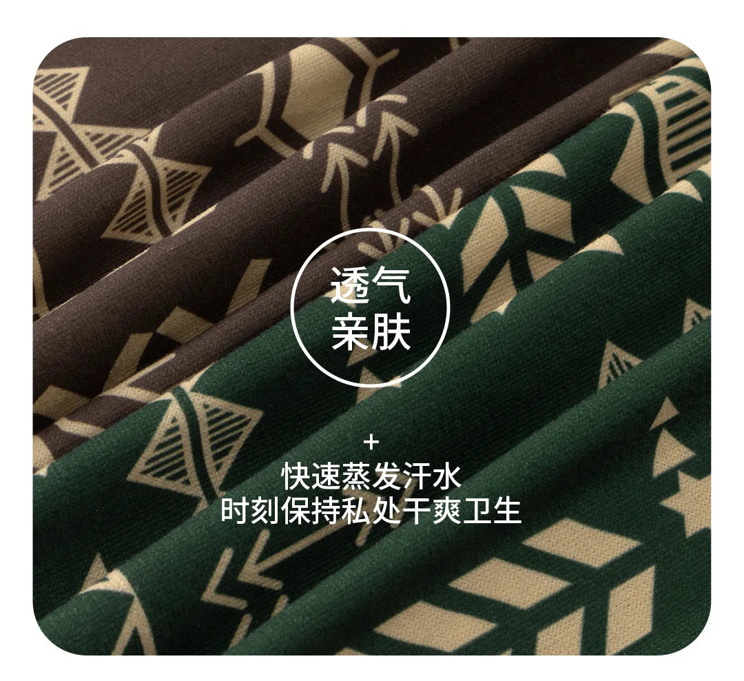 4Pcs Boxer Shorts männer Unterwäsche Eis Seide Unterhose Sexy Höschen Gedruckt Boyshort Atmungsaktive Elastische Dessous Plus Größe L-4XL