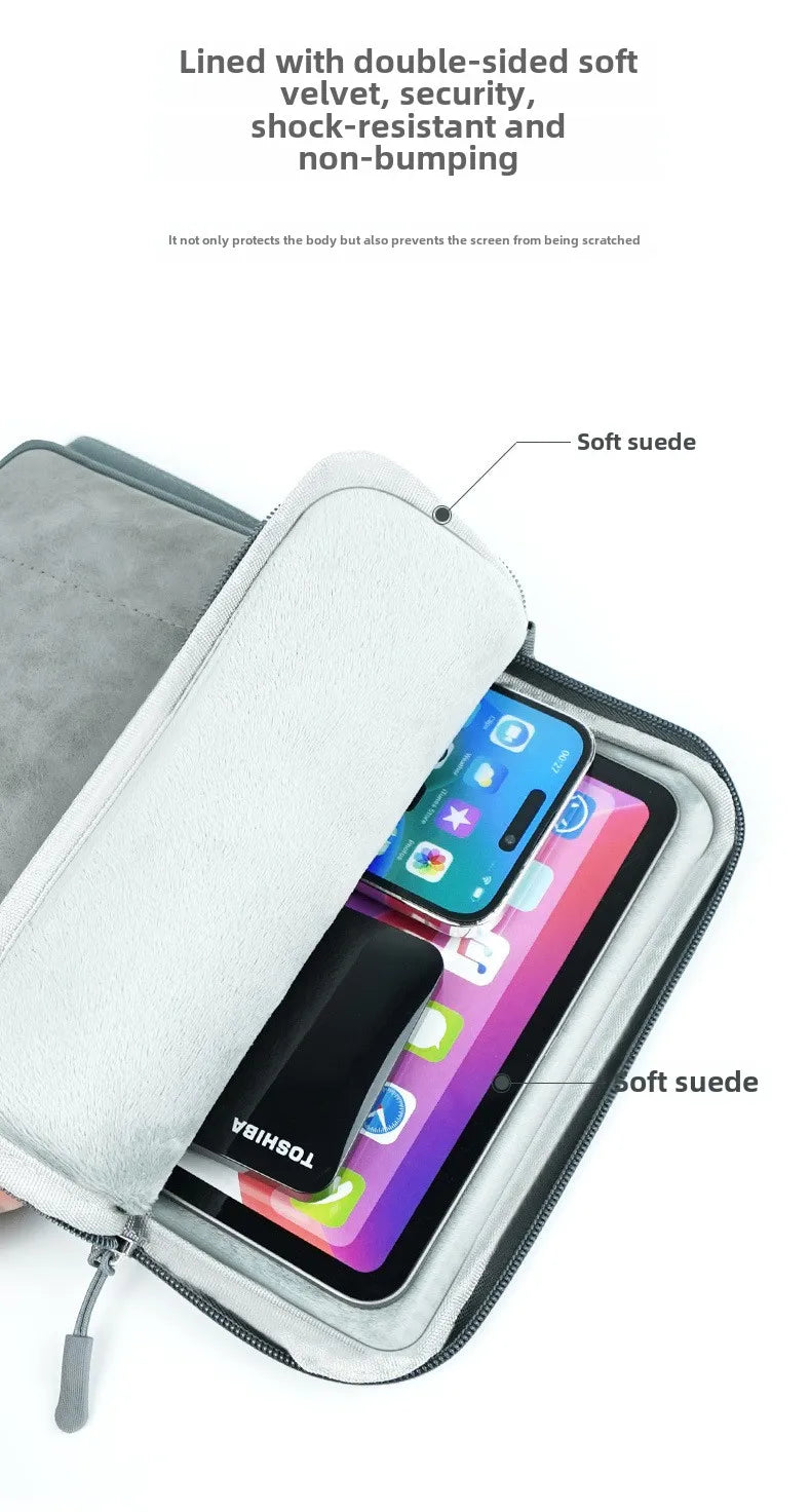 Tablet Bag Sleeve 7.9-1113 14 Inch Handbag for IPad Pro Samsung Xiaomi Bag Cover Shockproof Portable Pouch Pockets Tablet Cases.