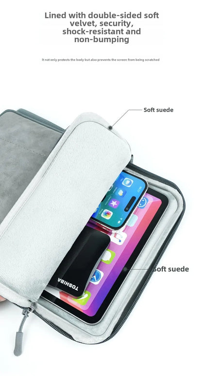 Tablet Bag Sleeve 7.9-1113 14 Inch Handbag for IPad Pro Samsung Xiaomi Bag Cover Shockproof Portable Pouch Pockets Tablet Cases.
