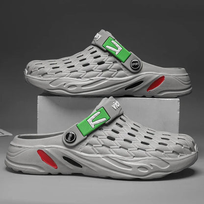 Flat Sandals Men Shoes 2025 Slippers Men Garden Platform Sandals Man Summer Sandals Male Sneakers Outdoor Flip Flops Home Clogs.